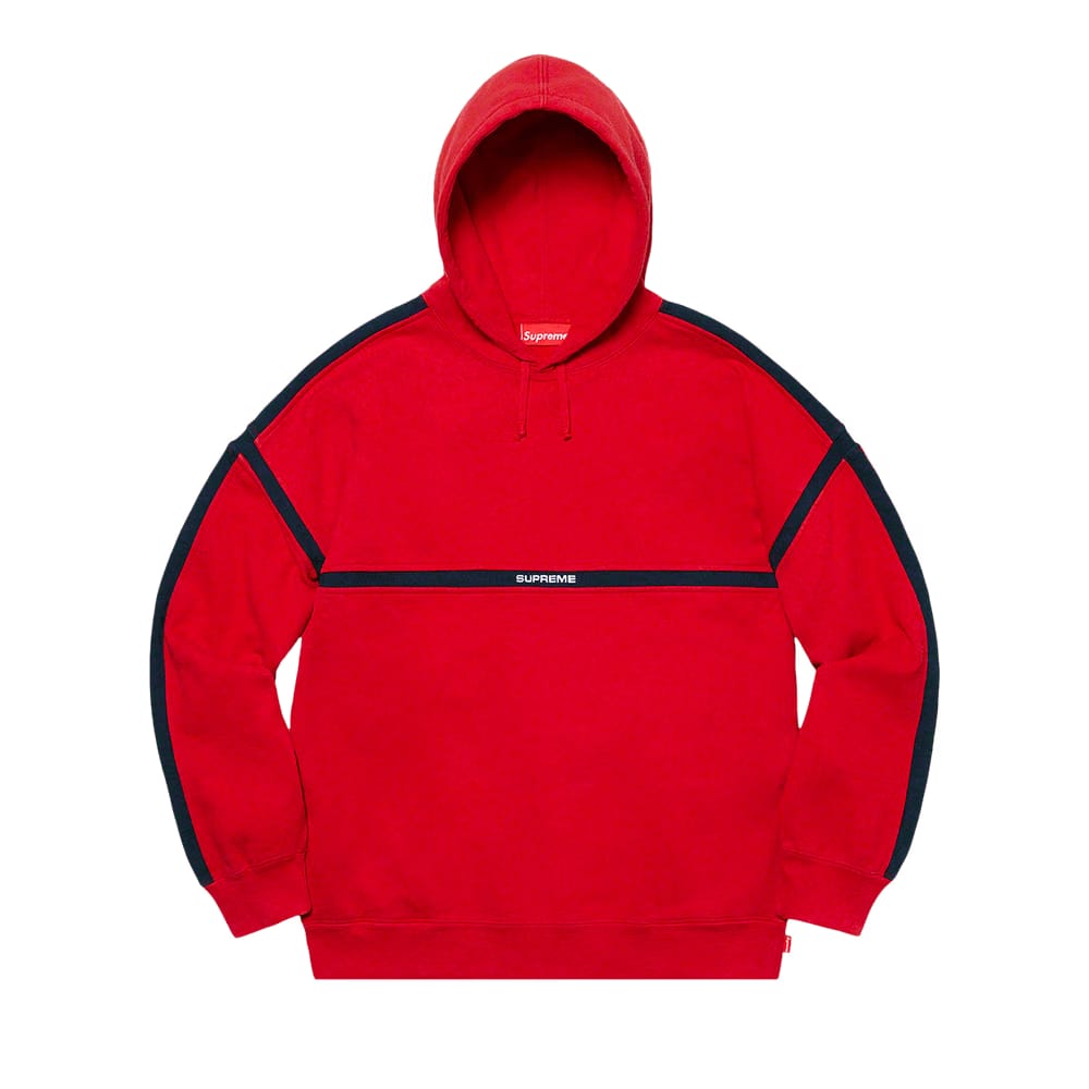 Supreme Warm Up Hoodie Red