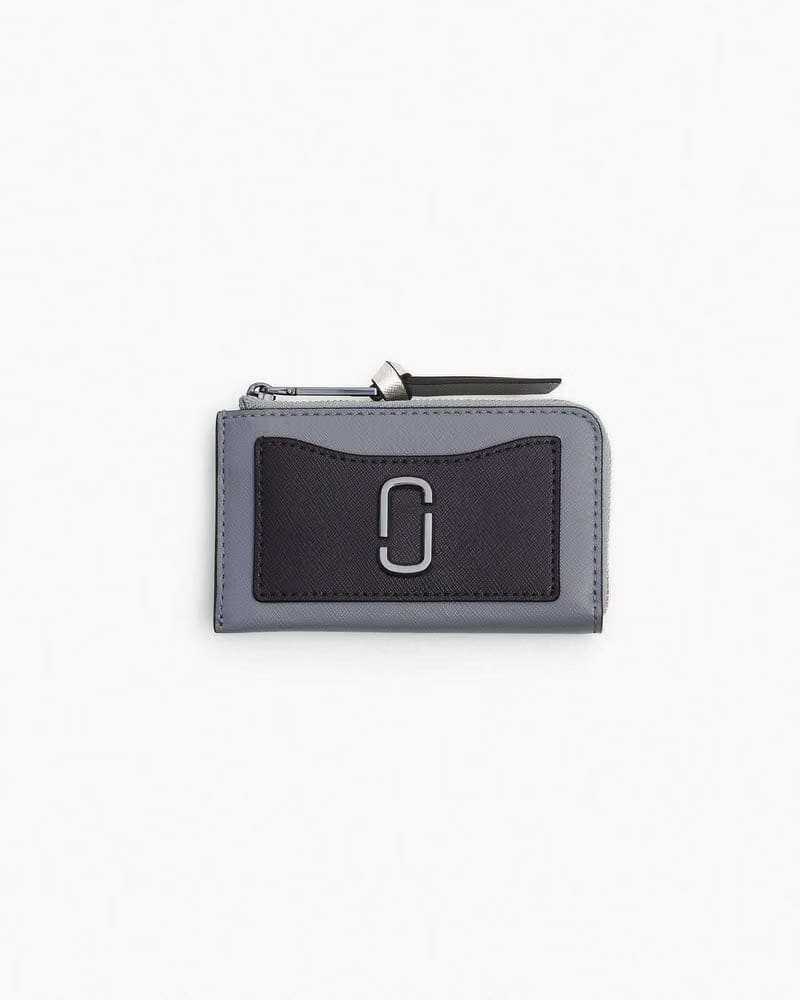 Marc Jacobs Marc Jacobs The Utility Snapshot Top Zip Multi Wallet Wolf Grey Multi Wolf Grey Multi