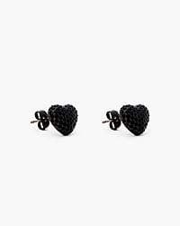 Marc Jacobs Marc Jacobs The Heart Balloon Pave Earrings Black/Black Crystal Black/black Crystal