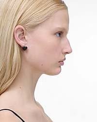Marc Jacobs Marc Jacobs The Heart Balloon Pave Earrings Black/Black Crystal Black/black Crystal