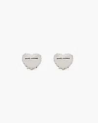 Marc Jacobs Marc Jacobs The Heart Balloon Stud Earrings Light Antique Silver Light Antique Silver