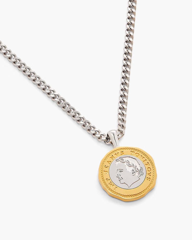 Marc Jacobs Marc Jacobs The A.P.C x Marc Jacobs Coin Pendant Gold/Silver Gold/silver