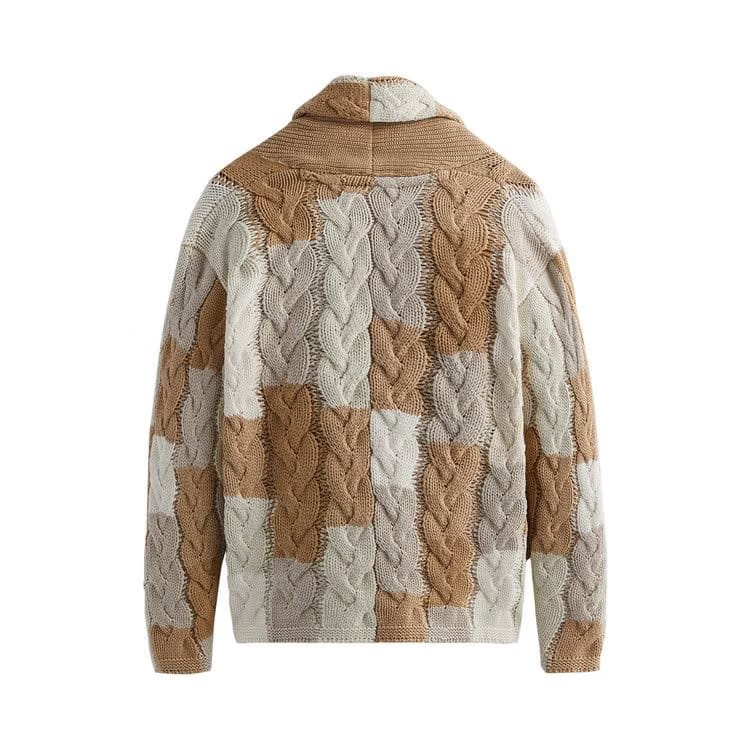 Kith Patchwork Cable Becker Cardigan Canvas