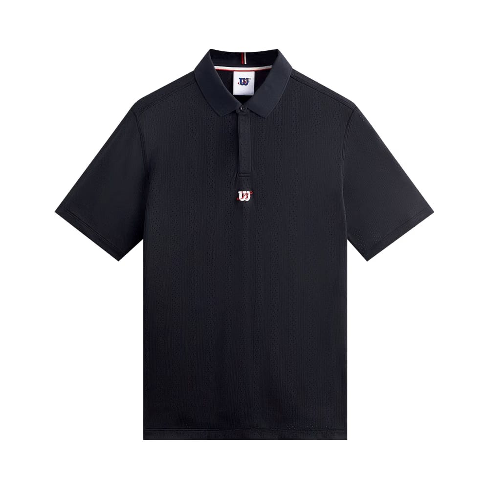 Kith For Wilson Game Point Seamless Polo Black