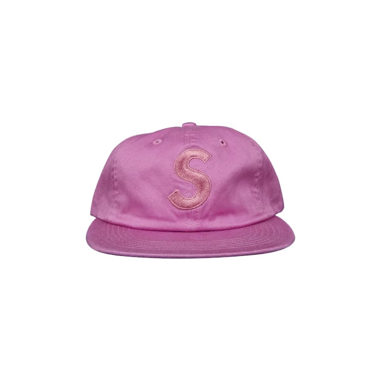 Supreme Tonal S Logo 6-Panel Hat Rose