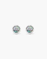 Marc Jacobs Marc Jacobs The Button Abalone Stud Earrings Silver/Abalone Silver/abalone