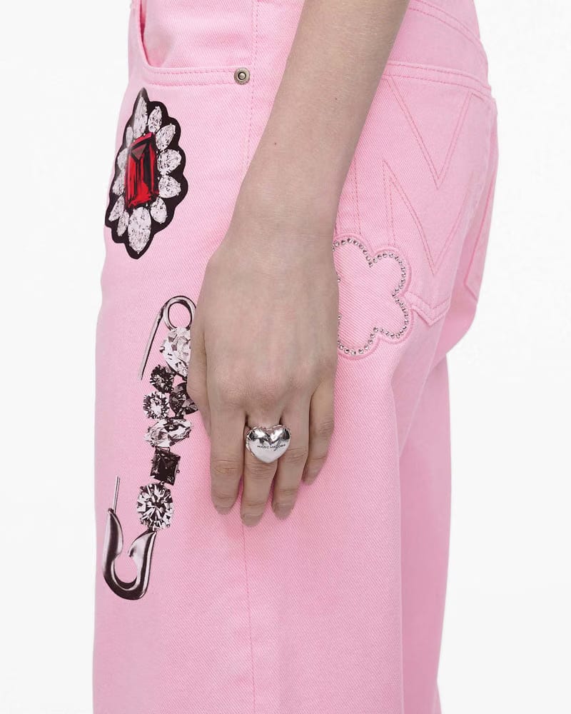 Marc Jacobs Marc Jacobs The Heart Balloon Locket Ring Light Antique Silver Light Antique Silver