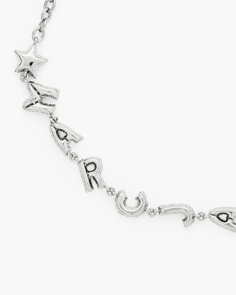 Marc Jacobs Marc Jacobs Balloon Necklace Light Antique Silver Light Antique Silver
