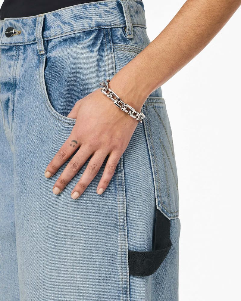 Marc Jacobs Marc Jacobs The J Marc Chain Link Bracelet Silver Silver