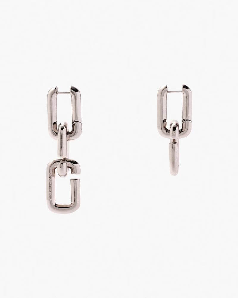 Marc Jacobs Marc Jacobs The J Marc Chain Link Earrings Silver Silver