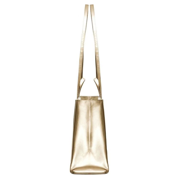 Telfar Large Shopping Bag Gold