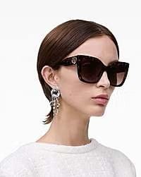 Marc Jacobs Marc Jacobs The J Marc Square Sunglasses Havana Havana