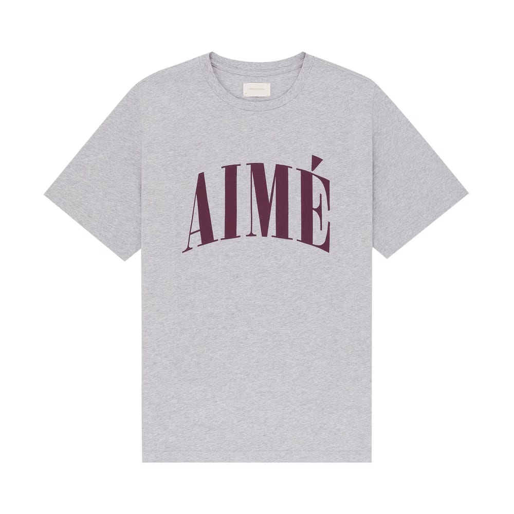Aimé Leon Dore Slub T-Shirt Silver Mix