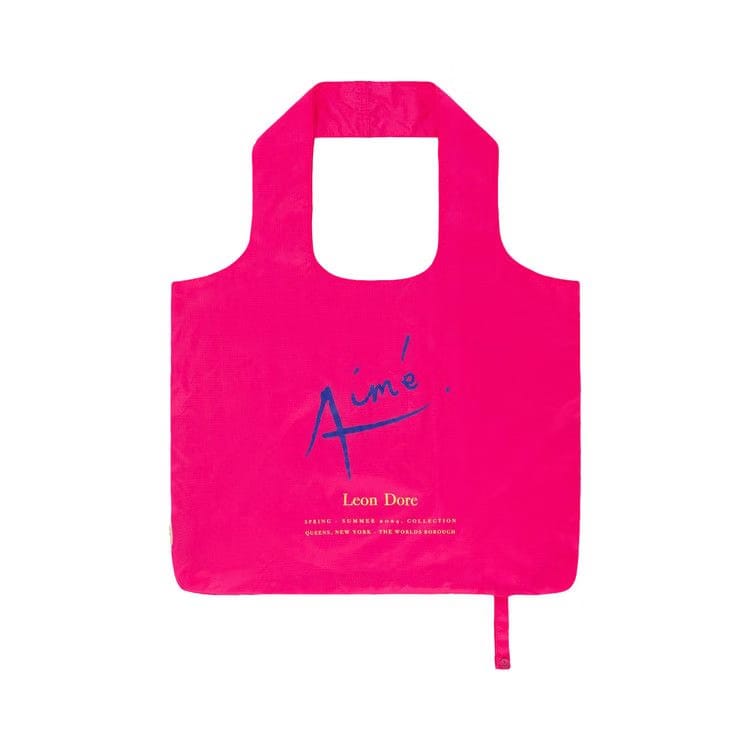 Aimé Leon Dore Packable Logo Tote Pink