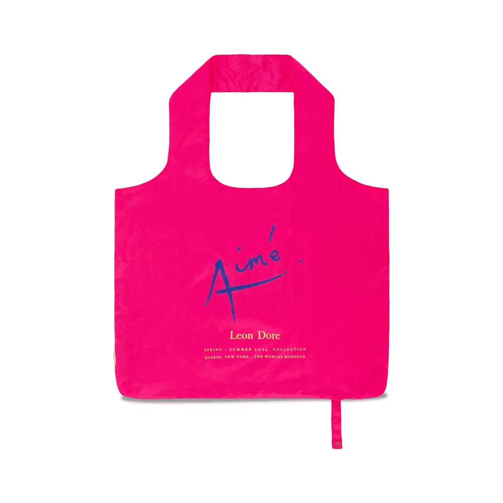 Aimé Leon Dore Packable Logo Tote Pink