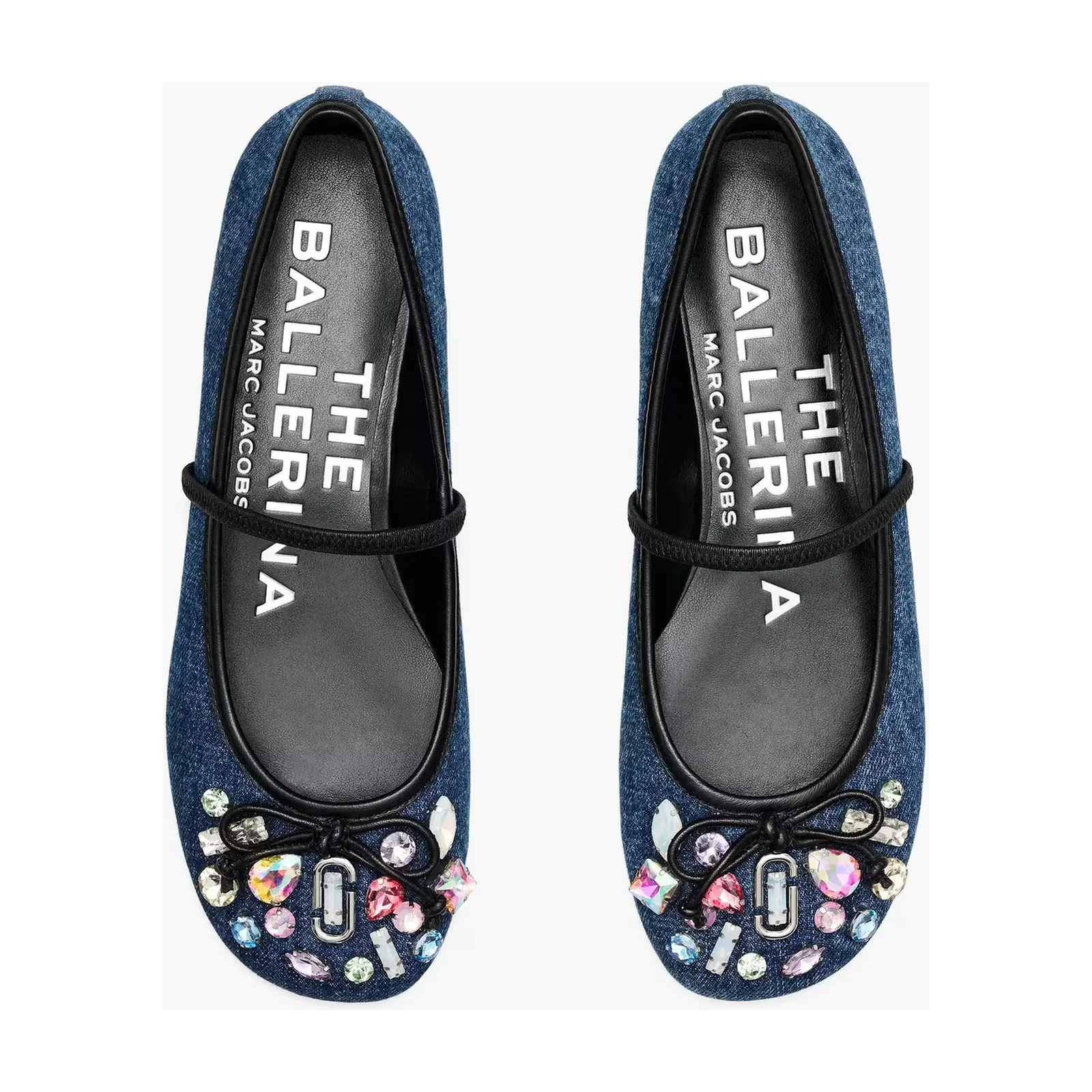 Marc Jacobs Marc Jacobs The Gem Denim Sabrina Ballerina Indigo Indigo