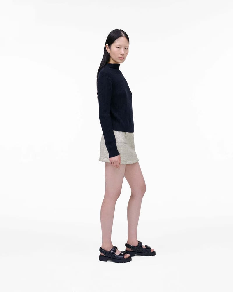 Marc Jacobs Marc Jacobs The Quilted Sunny Sandal Black Black