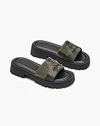 Marc Jacobs Marc Jacobs The Camo Jacquard Lug Sole Slide Camo Multi Camo Multi