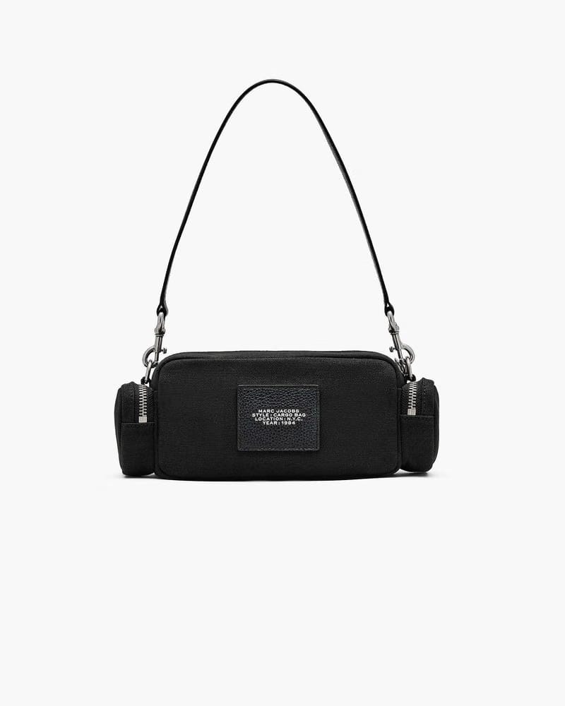Marc Jacobs Marc Jacobs The Cargo Canvas Shoulder Bag Black Black