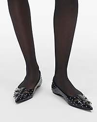 Marc Jacobs Marc Jacobs The Glam Studs Kat Ballerina Black Black