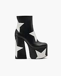 Marc Jacobs Marc Jacobs The Star Patchwork Kiki Platform Boot Black Black