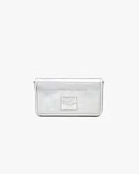 Marc Jacobs Marc Jacobs The Metallic Leather Chain Mini Bag Silver Silver