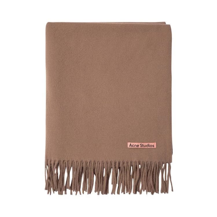 Acne Studios Canada New Scarf Caramel Brown