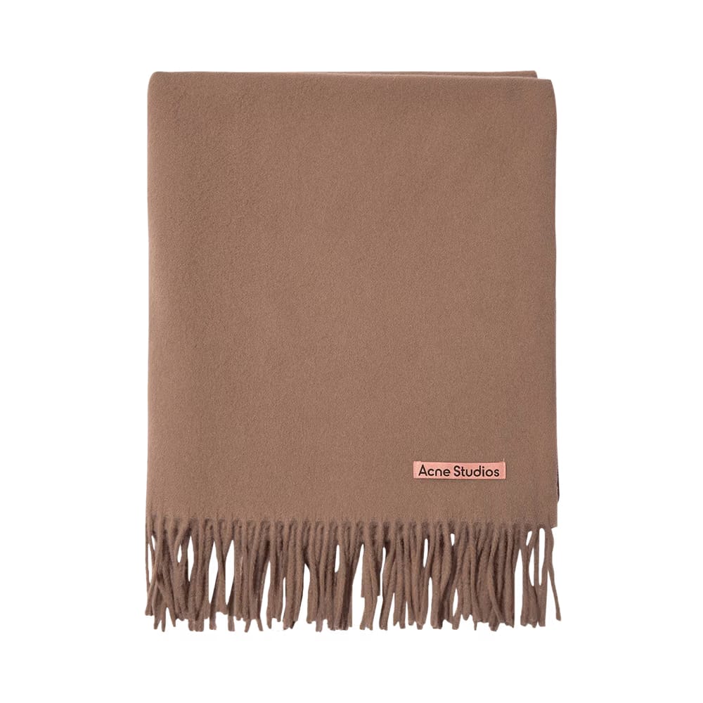 Acne Studios Canada New Scarf Caramel Brown