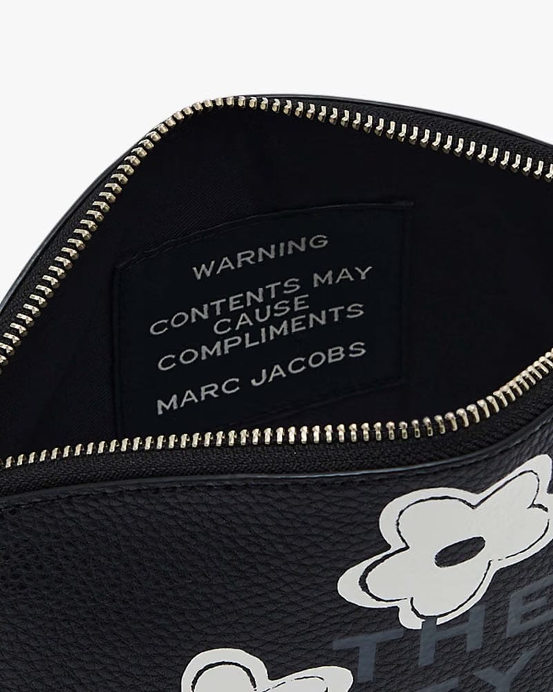 Marc Jacobs Marc Jacobs The Daisy Beauty Bag Black/White Black/white