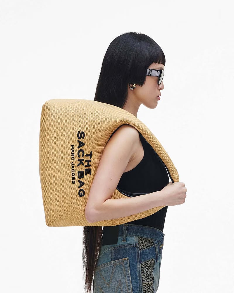 Marc Jacobs Marc Jacobs The Woven Sack Bag Natural Natural