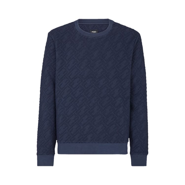 Fendi Baguette FF Embossed Sweatshirt Tribe
