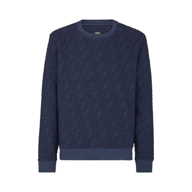Fendi Baguette FF Embossed Sweatshirt Tribe