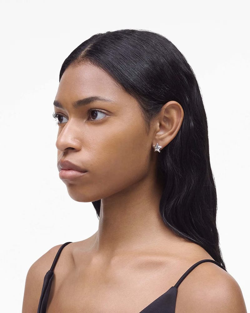 Marc Jacobs Marc Jacobs Balloon Star Earrings Light Antique Silver Light Antique Silver