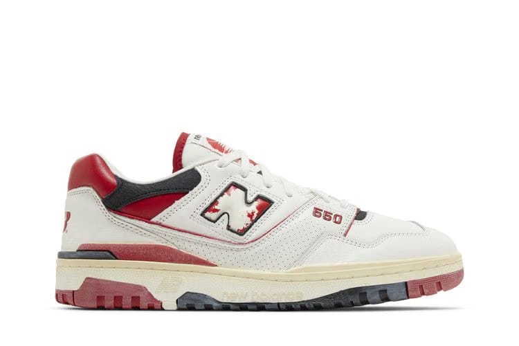 New Balance 550 Vintage Pack Team Red