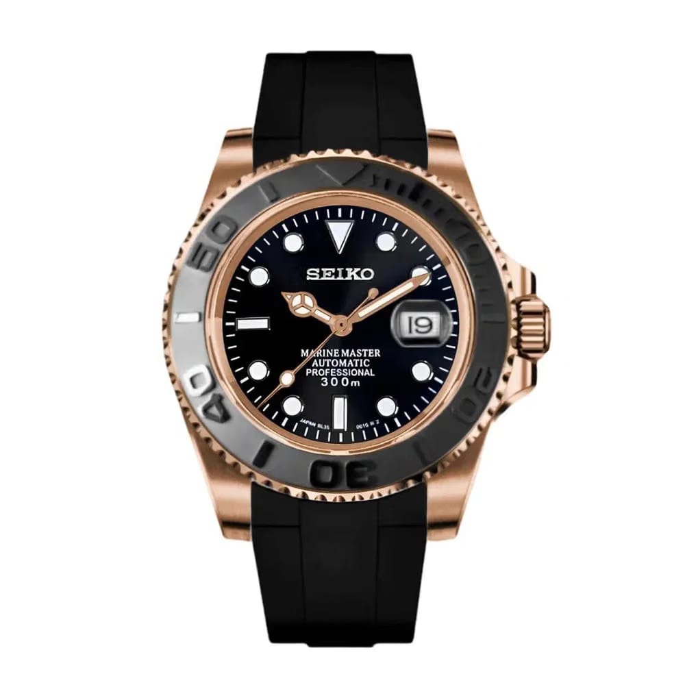 SEIKO MOD yacht master rose gold
