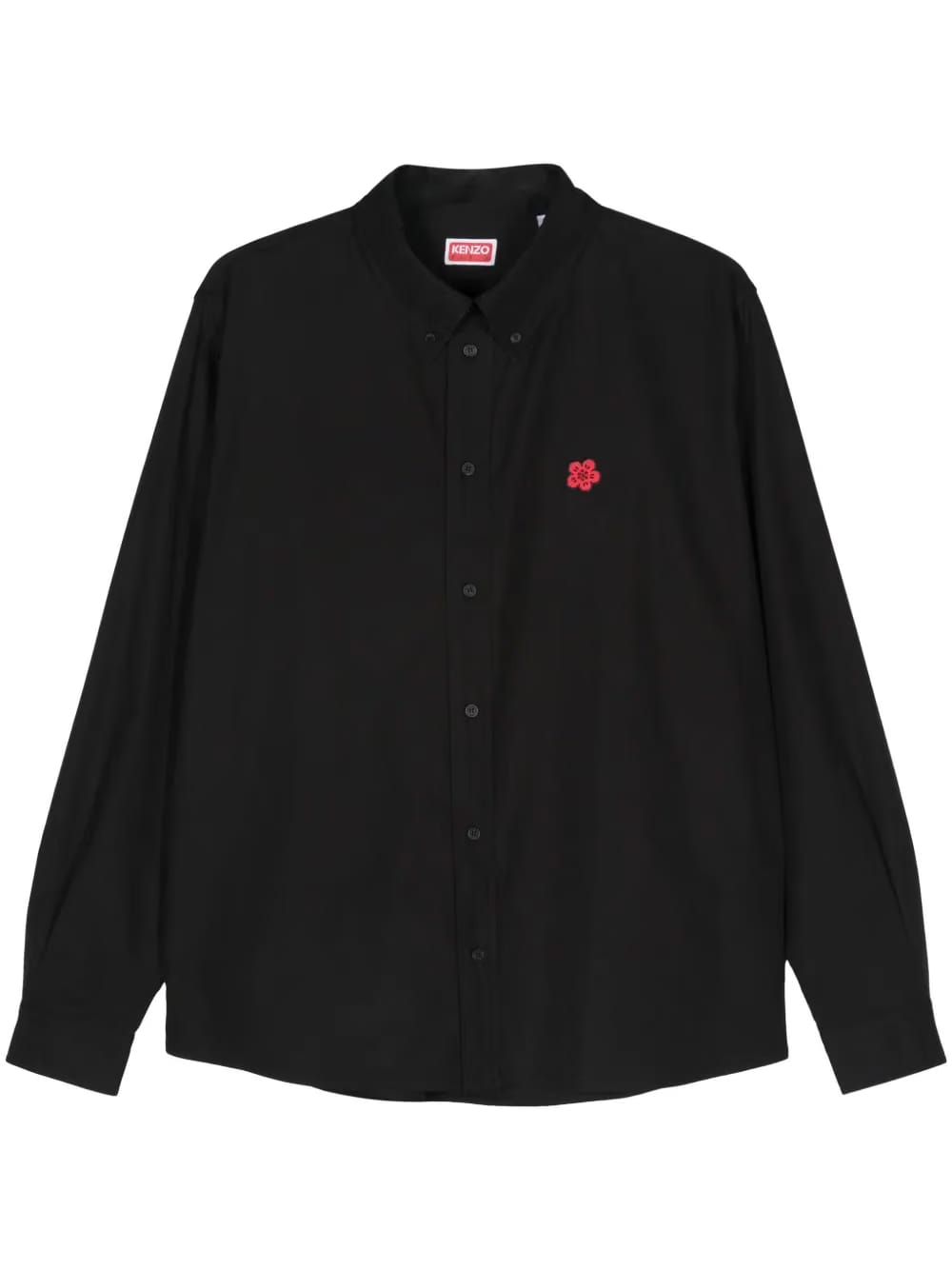 Kenzo Boke Flower cotton shirt black