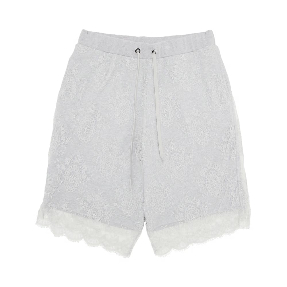 Burberry Lace Biker Shorts Black
