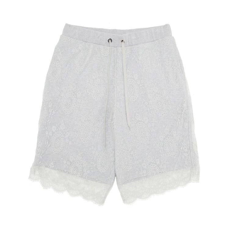 Burberry Lace Biker Shorts Black