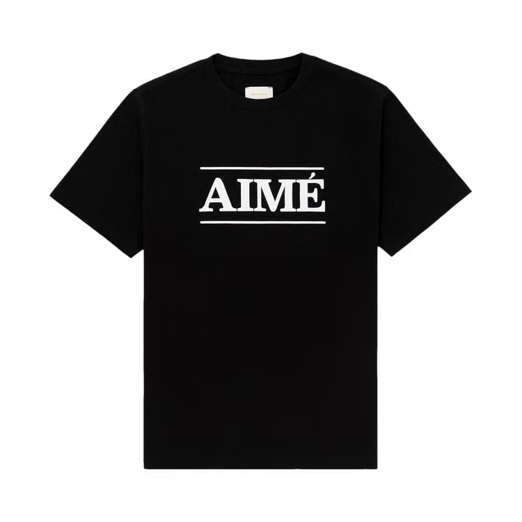 Aimé Leon Dore Logo T-Shirt Jet Black
