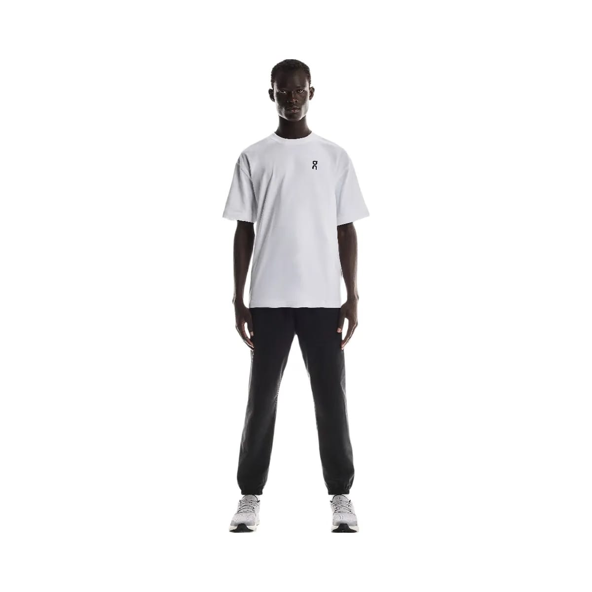 On Club T Graphic White Blue