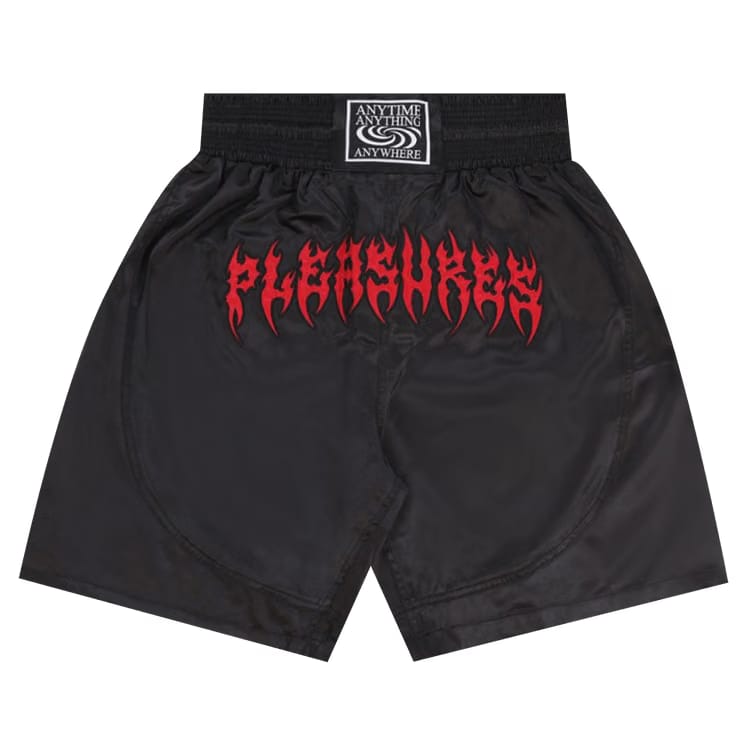 Pleasures Anywhere Muay Thai Shorts Black