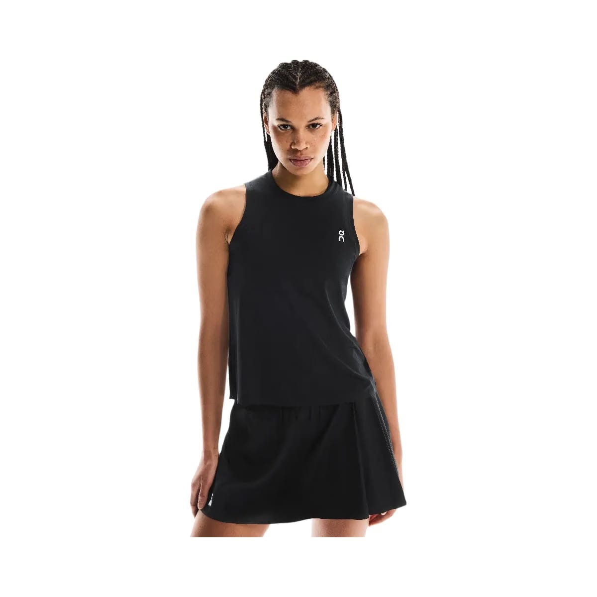 On Court Tank All Black