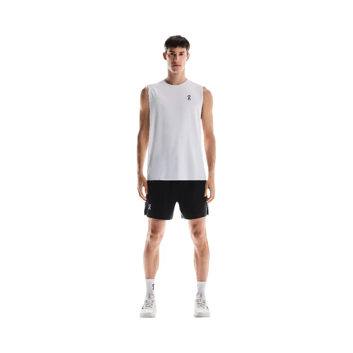 On Court Tank All White
