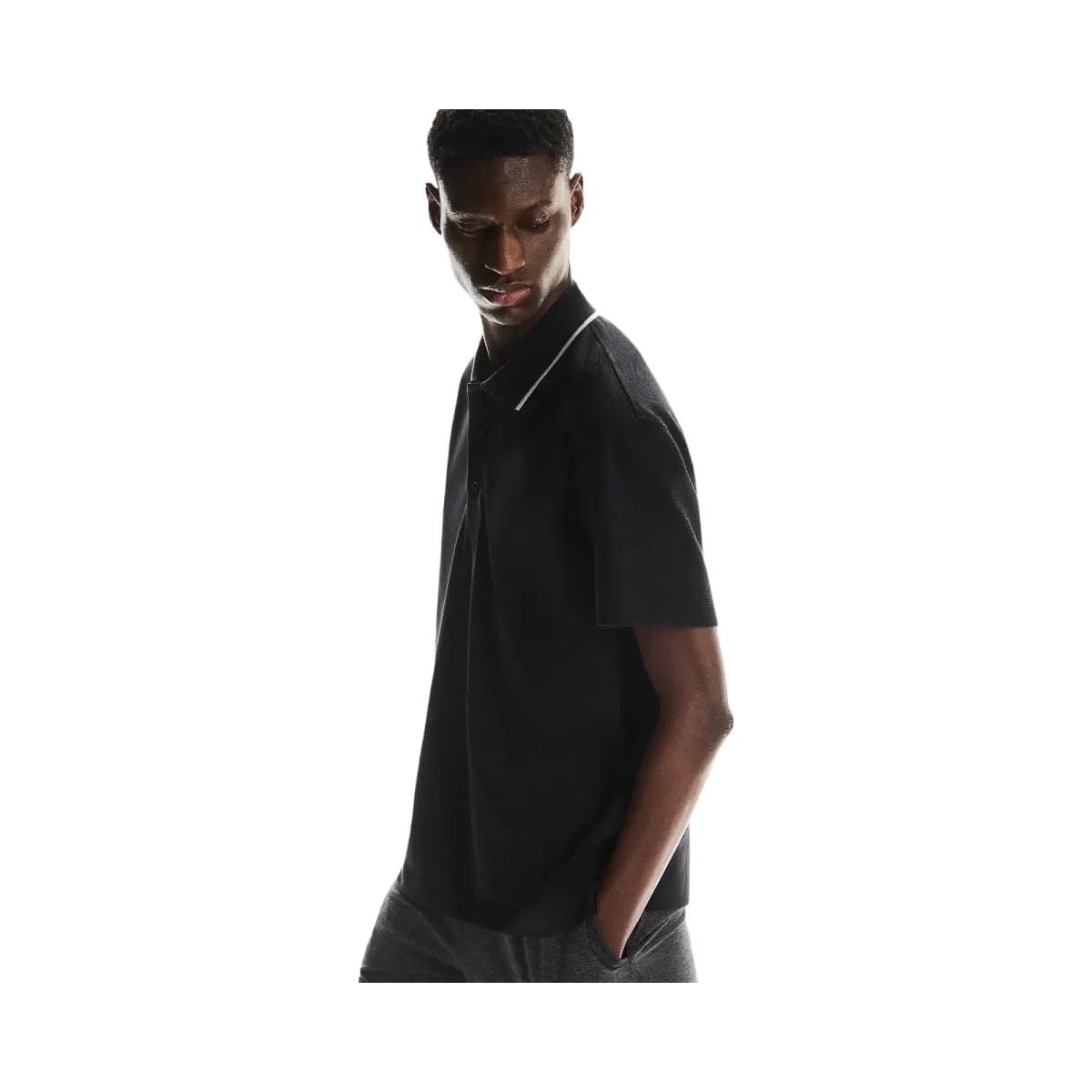 On Courtside Polo Black