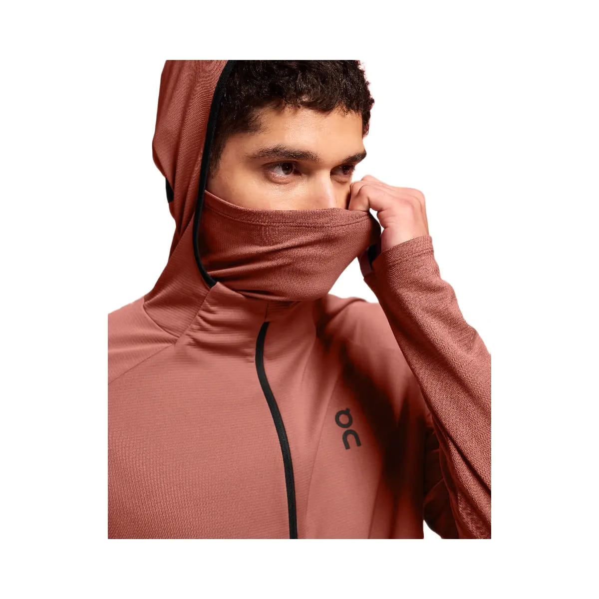 On Climate Zip Hoodie Auburn