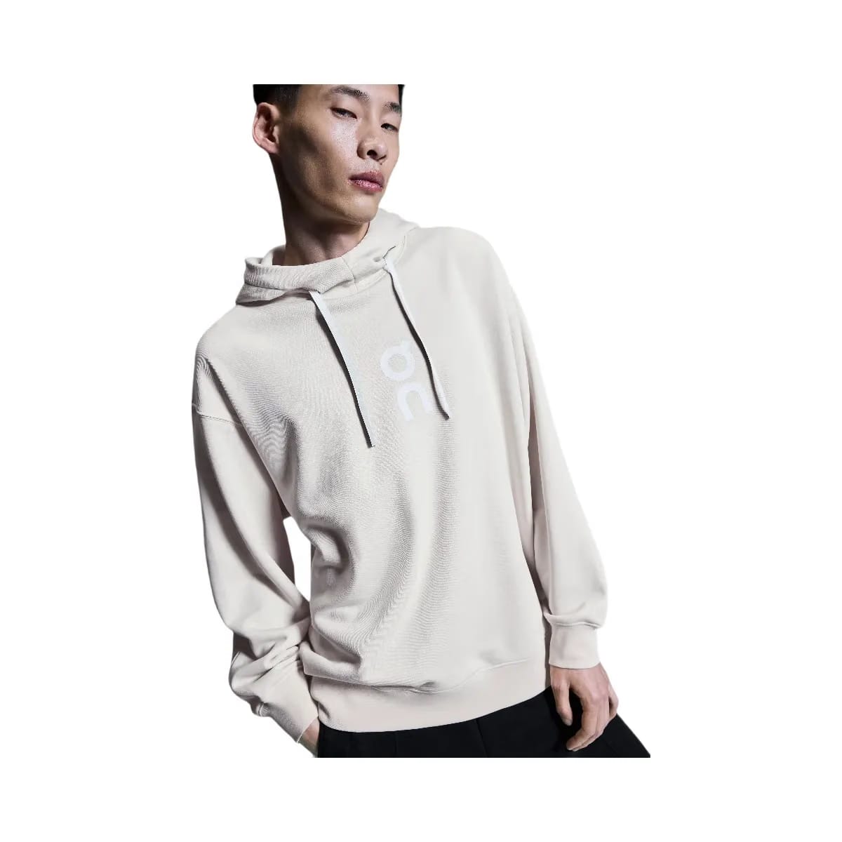 On Club Hoodie Silver