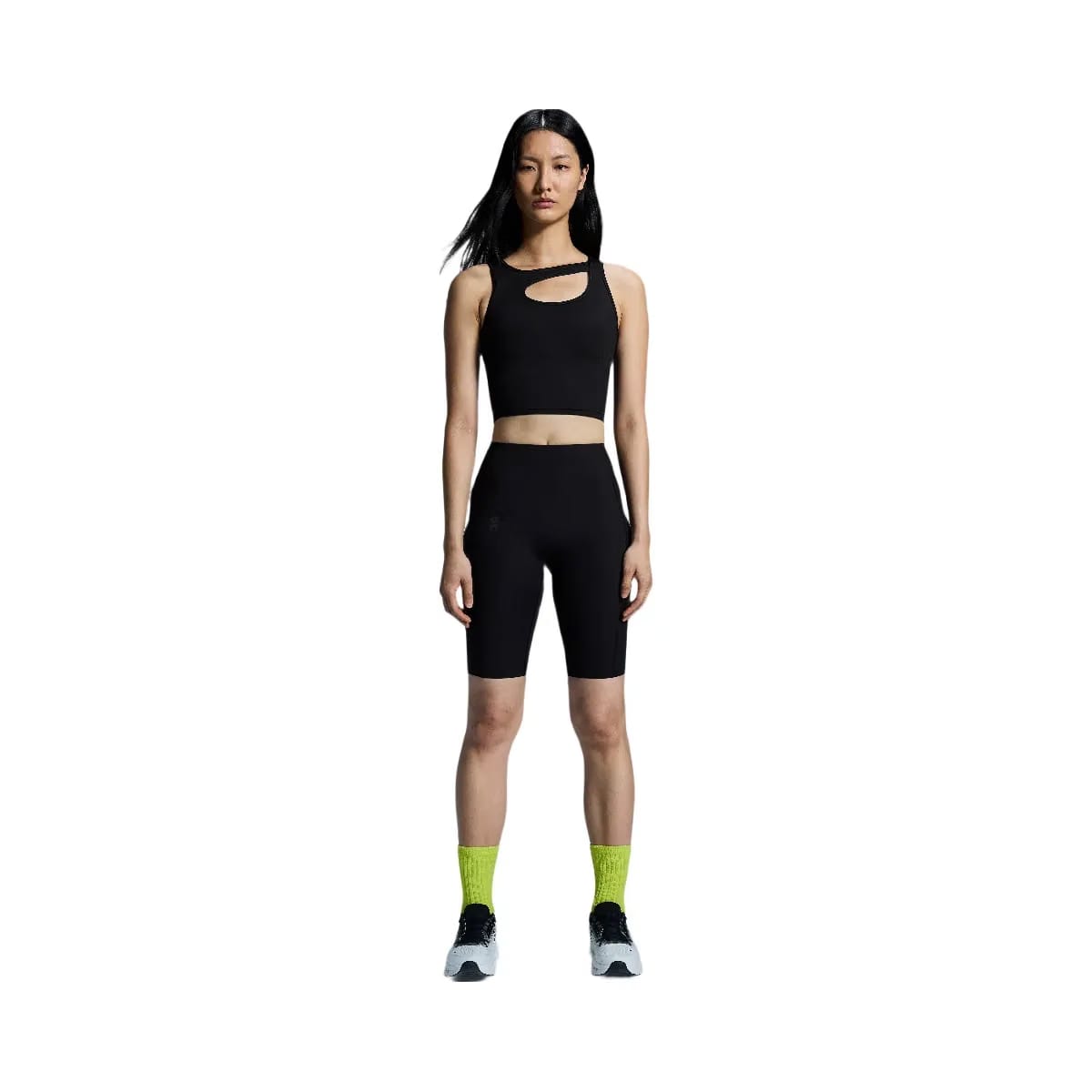 On Studio Cut-Out Crop Black
