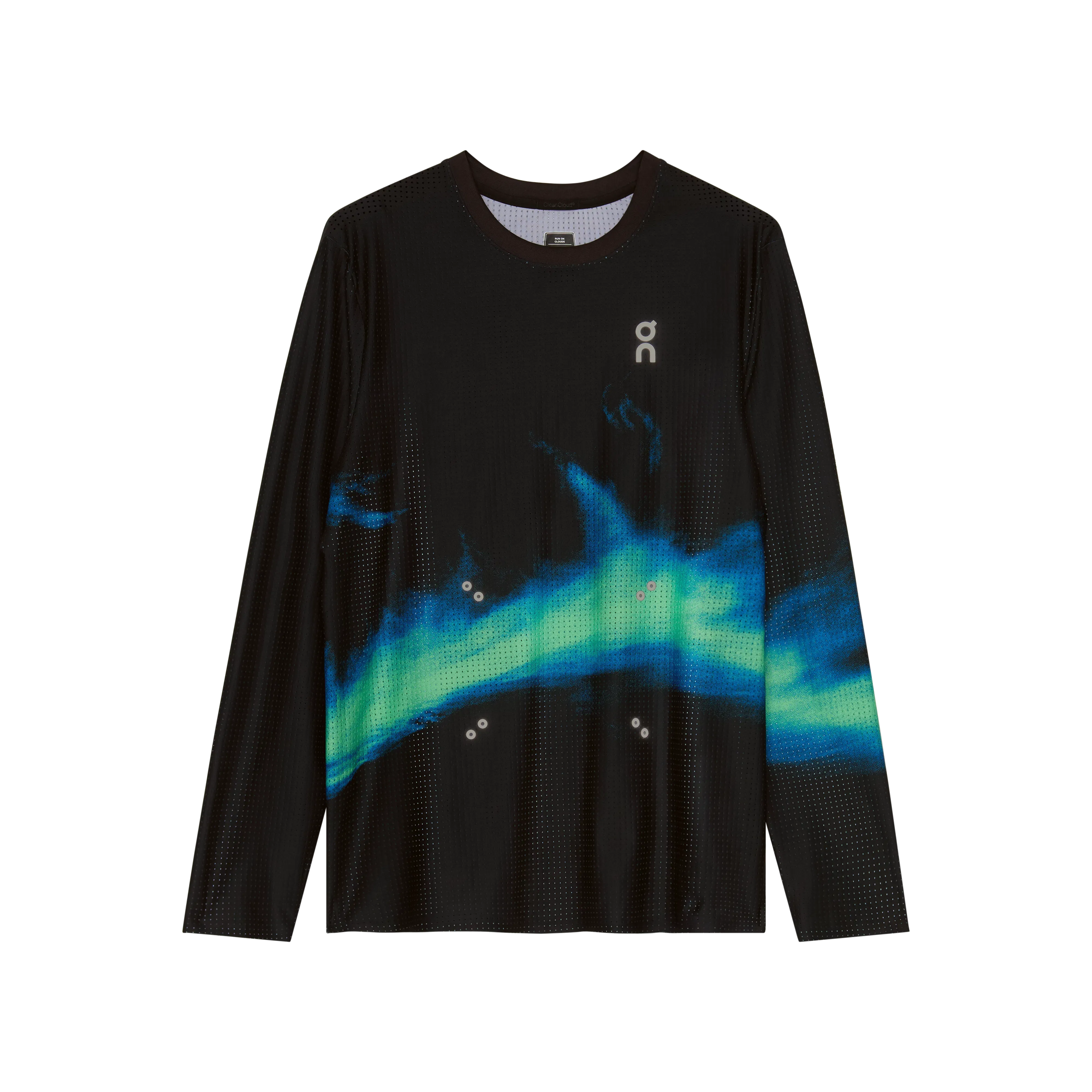 On Pace Mesh Long-T Black Horizon