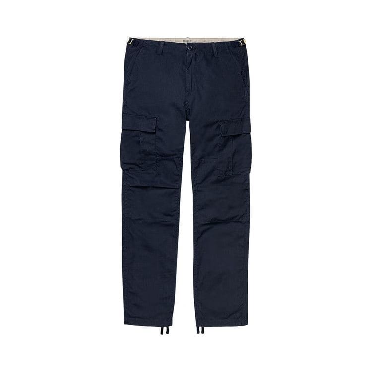 Carhartt WIP Aviation Pant Dark Navy Rinsed