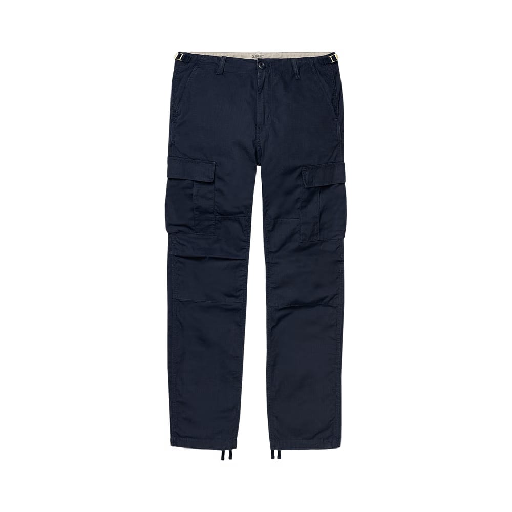 Carhartt WIP Aviation Pant Dark Navy Rinsed